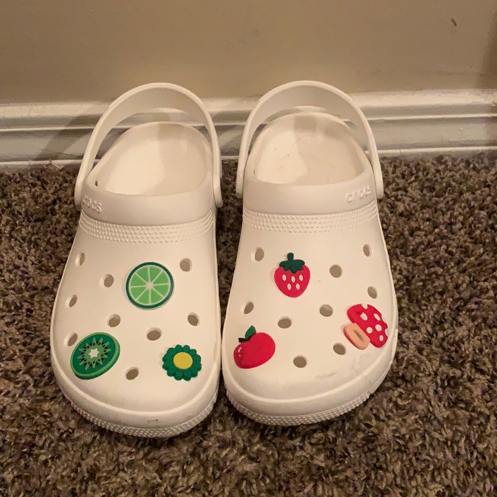 White crocs